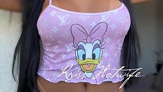 i see my naked neighbor waiting for me at the club tonight