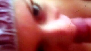 Samantha Vlad Swallows Massive Facial Creampie Cumshot After Teen Blowjob