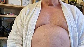 Dirty Old Man Chris Strips Nude