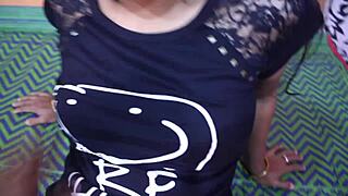 oh man indian gf big boobs shakin wild durin rough creampie sex in bedroom... so hot!