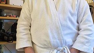 Dirty Old Man Chris Strips Nude