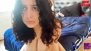 nerd goddess kisses down to lick feet and pussy full body worship