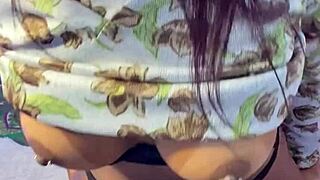 feeling so emotional watching this gorgeous latina milf's tits and pussy in lesbian massage bliss