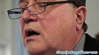 Hey classy babe, ride this horny grandpa's cock cowgirl style