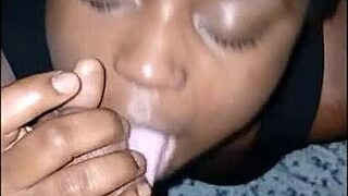 bbc deepthroat ends with cum-covered lips and nonstop sloppy sucking