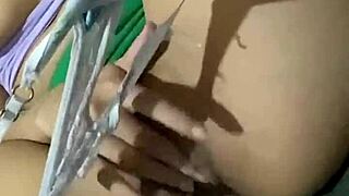 colombian uni nympho alexia fingers cute pussy outdoors publicly