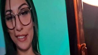 skinny teen camgirl provokes with solo softcore teasing online