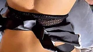 Chilean couple cleans then anal fucks in sheer bedroom passion