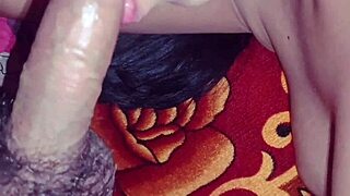 desi asian mature hammered hard home alone sloppy blowjob play