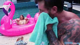 your tiny 18+ fuck doll mackenzie mace bounces on gi joey's cock pov