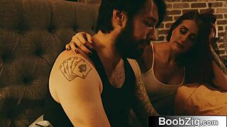 ROUGH PASSIONATE SEX WITH REDHEAD BIG TITS RIDING COCK FIXES INSOMNIA BEST