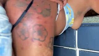 Merry Christmas, babysitter wants your big black cock doggystyle now?