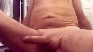 Chris's Shaved Shower Cam Show Explodes!