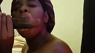 sloppy deepthroat suck until hot cum floods my greedy mouth completely