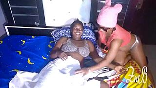 ZAINAB AND BLACKA LESBIANS LICK PUSSY AND TITS WILD!