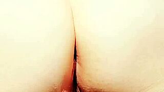 mature blonde cougar spreads legs fingering huge wet pussy outdoors