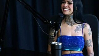 started at club now she's dominating in sheer lingerie bisexual fetish play