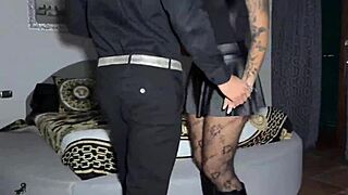 curvy tourist milf invites stranger home for rough doggystyle pounding