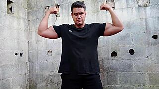 Yuri Gaucho Brazilian Bear Pounds Monster Cock Huge Cumload!