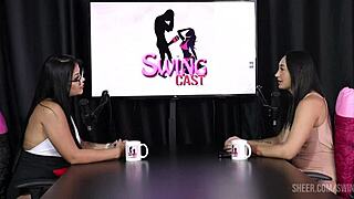 Edna Samara and Tifany Rocha in Swing Cast Sheer Red Compilation