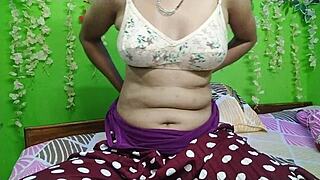 hey check out this wild indian bhabhi suhagraat chudai on the ranch... damn she's horny!!