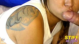 Petite Asian babe stirs deep stiff feelings!