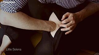 imagine that black dress hiked up for the deepest anal fisting her gaping asshole can take