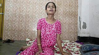 curvy indian bhabhi pounded hard by delivery guy in bathroom