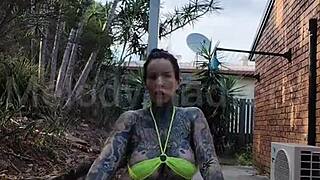 Micro Bikini Twerk Sensation Melody Radford Leaks Wild Pole Dancing and Ass Shaking!