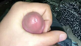 small clit sissy squirts cum all over your face 😍💦🤤