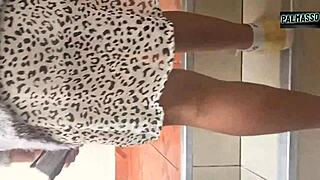 Horny Latina MILF Fucks Husband's Friend Missionary