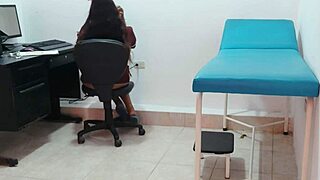 Colombian Nursing Student Feels Slutty Practicing on Couch