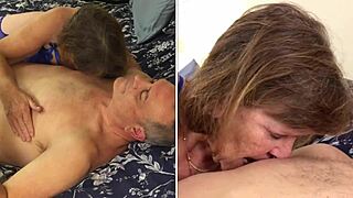 granny carmen cordon bleu deepthroats cock like a pro pov adventure 😋