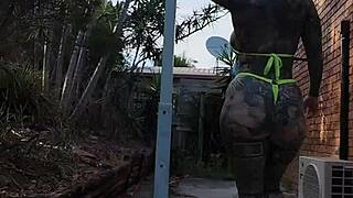 Micro Bikini Twerk Sensation Melody Radford Leaks Wild Pole Dancing and Ass Shaking!