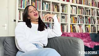 young venezuelan alice biancci swallows torbe's load after hot creampie ride