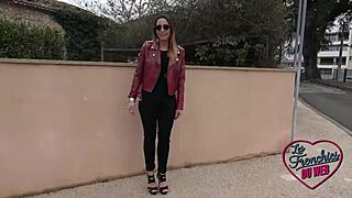 Pam and heivy share one cock in steamy french ffm threesome