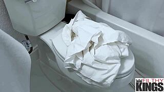 showered with stepsis's big tits before bbc interracial cowgirl and missionary ride