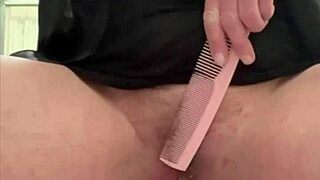 you combing then shaving that pussy bush right?