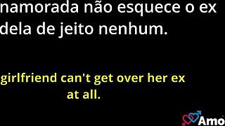 my girlfriend aninha can't stop fantasizing about her ex's huge throbbing cock