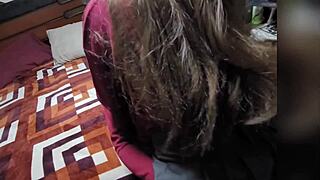 innocent schoolgirl begs classmate to pound her tight pussy hard