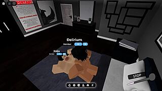 your roblox girl's tight pussy takes my cock while boyfriend plays da hood