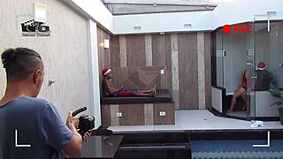 Backstage rubens badaro fucks wallif santos ebony milf hard