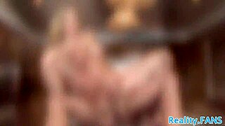 faketit cougar milf craves brutal kitchen pounding