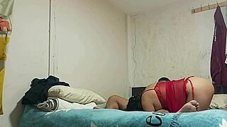 Neighbor knocks pregnant wife bent over ass licked fucked creampie anal part 1