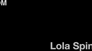 Skinny Colombian babysitter Lola Spinner rides cock doggystyle after bed.