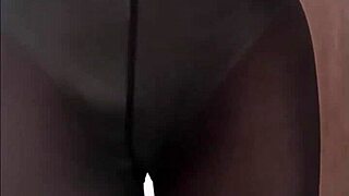 missing my man so i dress sexy in lingerie stockings for him?