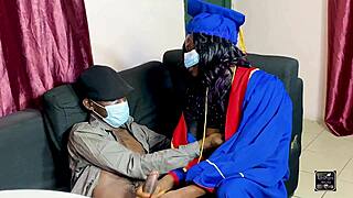 ebony college slut bends over for sponsor's cock in homemade tight pussy doggystyle quickie fuck