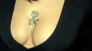 Taking two cocks at gloryhole swingers club doggystyle cum swallow