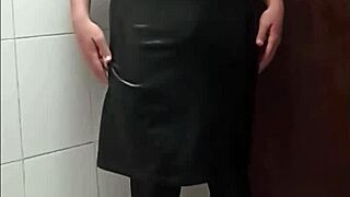 missing my man so i dress sexy in lingerie stockings for him?