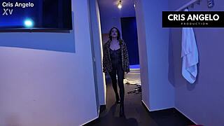 Lena Fire and Cris Angelo deliver girlfriend experience private Barcelona fuck part 3